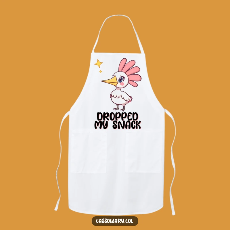 Funny Cassowary Star Surprise Apron: Cook Up Laughs in the Kitchen