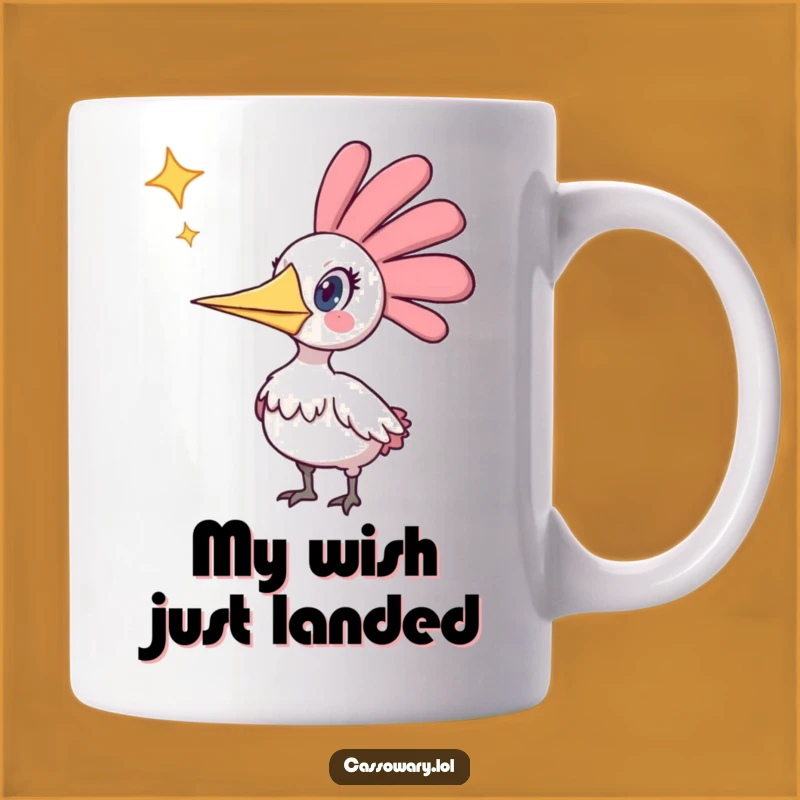 Funny Cassowary Star Surprise Mug: A Hilarious Celestial Encounter for Gift Giving