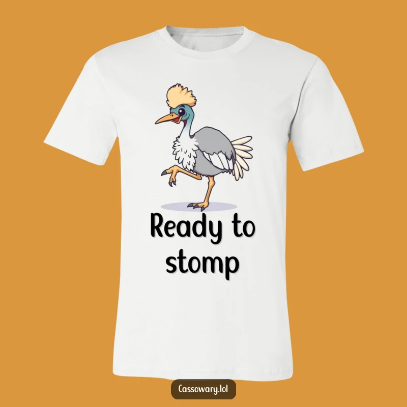 Funny Cassowary Tap Dance T-Shirt: Show Off Your Moves in Style